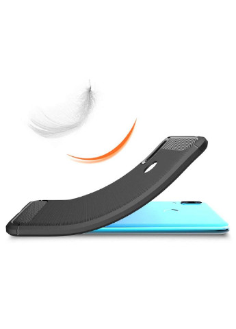 Чохол для мобільного телефону для Huawei Y7 2019 Carbon Fiber (Black) (LT-HY72019B) Laudtec (252570084)