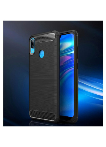 Чохол для мобільного телефону для Huawei Y7 2019 Carbon Fiber (Black) (LT-HY72019B) Laudtec (252570084)