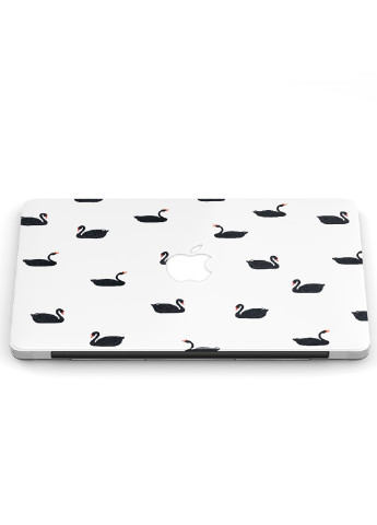 Чохол пластиковий для Apple MacBook Air 13 A1466 / A1369 Паттерн Гуси (Pattern) (6351-2779) MobiPrint (219124640)