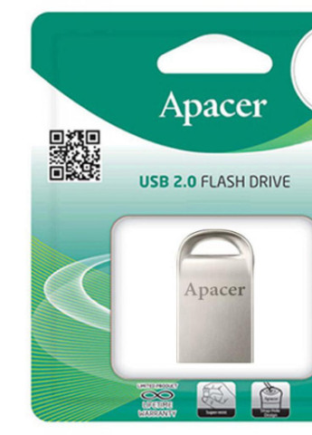USB флеш накопичувач (AP32GAH115S-1) Apacer 32gb ah115 silver usb 2.0 (232292082)