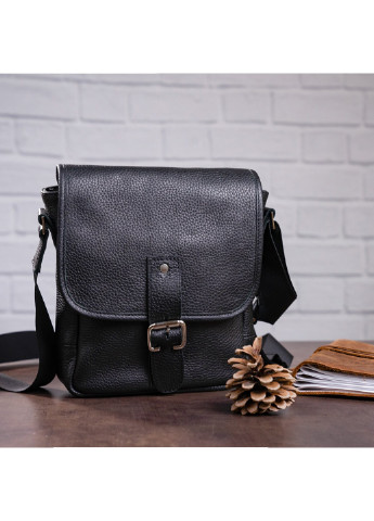 Чоловіча шкіряна сумка 22х23х7 см Shvigel (229459973)