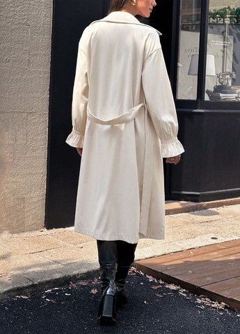 Плащ SHEIN тренчкот на гудзиках демісезон (366090630)