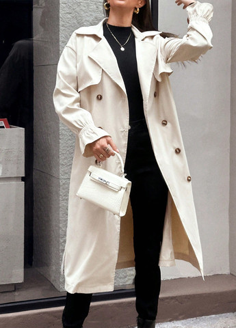 Плащ SHEIN тренчкот на гудзиках демісезон (366090630)