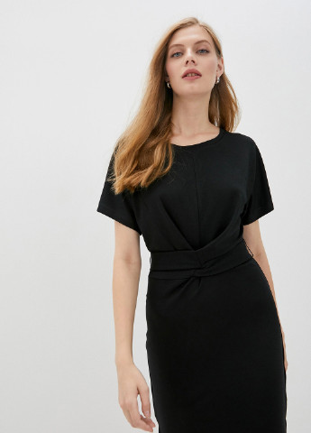 Черное кэжуал платье платье-футболка befree