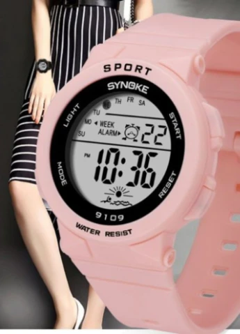 Женские часы Pink quartz Sanda (229044916)