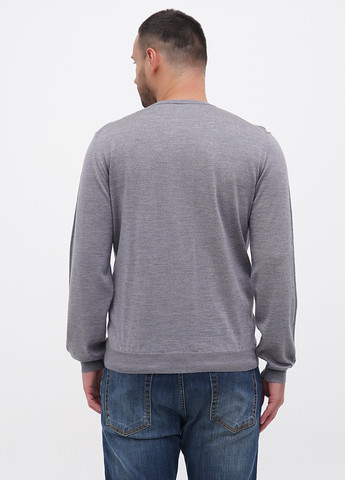 Серый демисезонный свитер пуловер Liu Jo