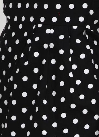 Черное кэжуал платье Pepe Jeans в горошек