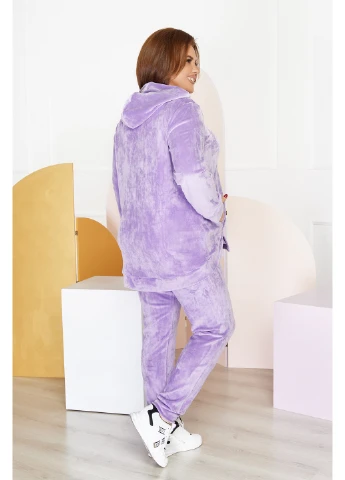 Спортивний костюм 204-3 64 Ліловий N.N.C.Fashion (223458354)