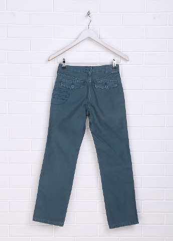 Темно-бирюзовые демисезонные прямые джинсы Billabong