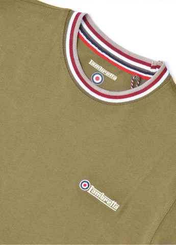 Горчичная футболка Lambretta