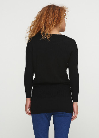 Чорний демісезонний пуловер пуловер Only