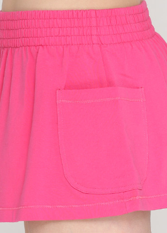 Розовая кэжуал однотонная юбка Junker мини