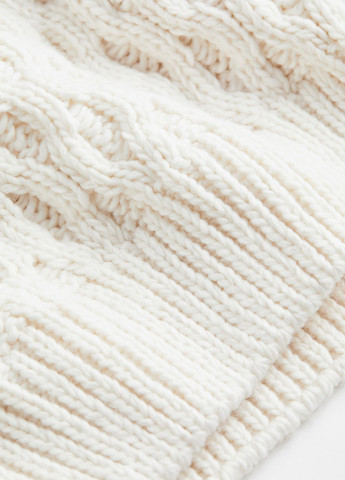 Белый зимний светр зимовий H&M