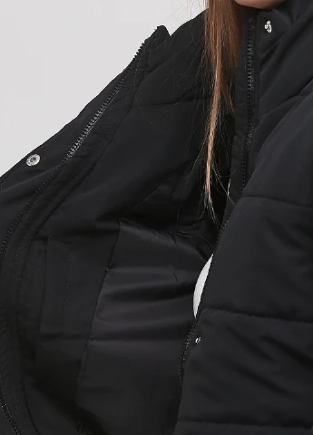 Черная зимняя куртка Boohoo