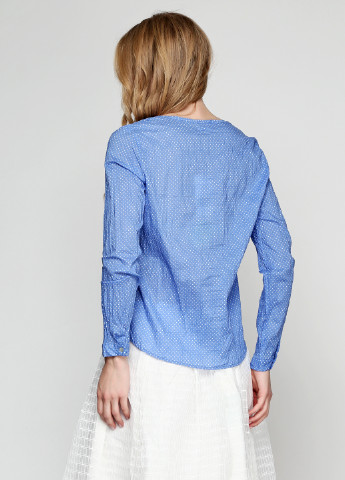 Синяя демисезонная блуза Numph