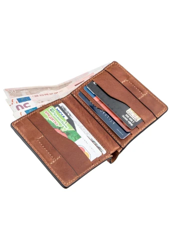 Кожаное портмоне 10х9,5х1,5 см Grande Pelle (253490927)