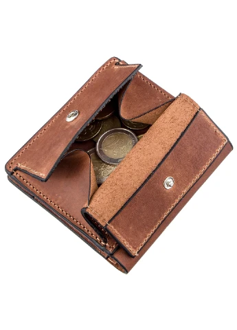 Кожаное портмоне 10х9,5х1,5 см Grande Pelle (253490927)