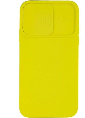 Чехол Camshield Square TPU со шторкой для камеры для Apple iPhone XS Max (6.5') Желтый (is_00000042554_4) Epik (229725750)