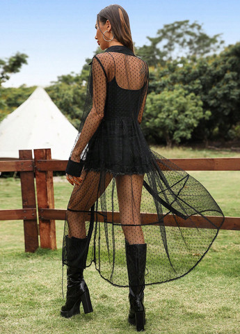 Чорна блуза SHEIN