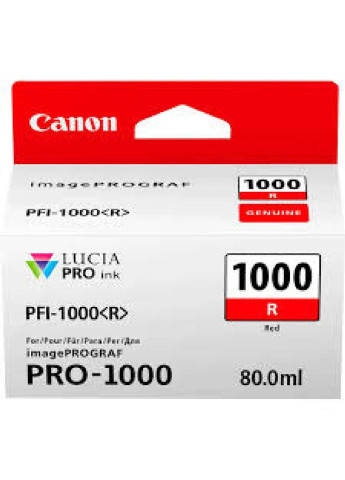 Картридж (0554C001) Canon pfi-1000r (red) (247618600)