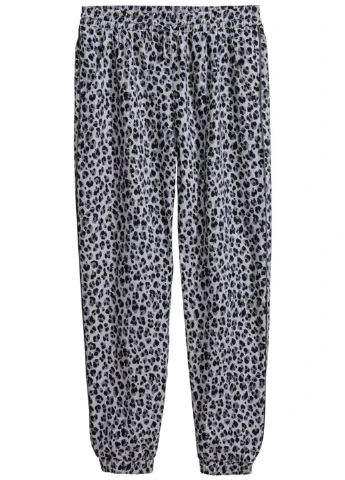 Серые домашние демисезонные брюки H&M