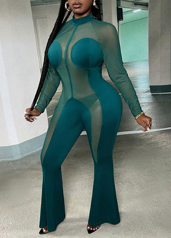 Комбінезон SHEIN комбінезон-брюки однотонний святковий поліестер