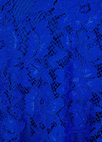 Синее коктейльное платье клеш Sistaglam однотонное