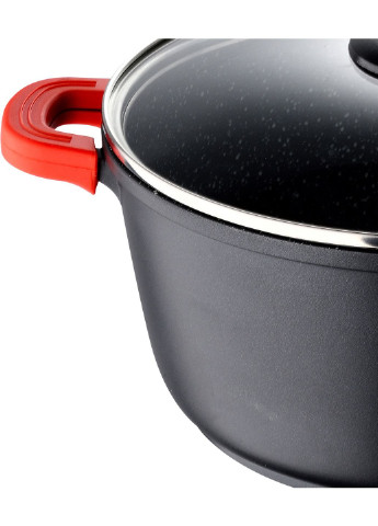 Каструля з кришкою Chroma BG-30115-BK 24 см 4.5 л Bergner (253543671)