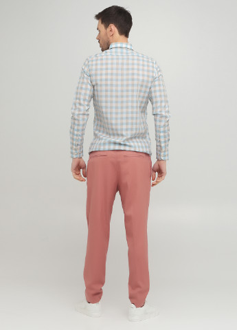 Розовые кэжуал демисезонные чиносы брюки Zara