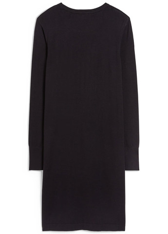 Черное кэжуал платье C&A однотонное