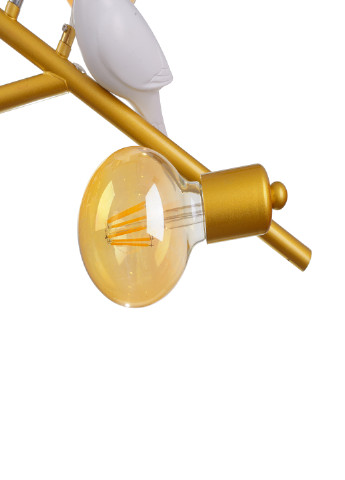 Потолочная люстра на 6 лампочек BR-01 660S/6 E27 G Brille (251891740)