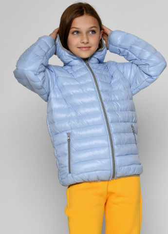 Голубая демисезонная детская демисезонная куртка X-Woyz