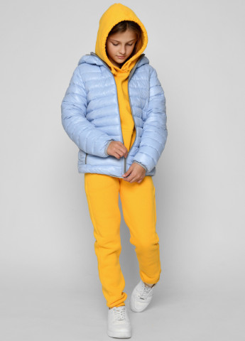 Голубая демисезонная детская демисезонная куртка X-Woyz