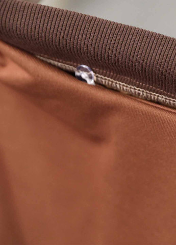 Коричнева демісезонна куртка SHEIN