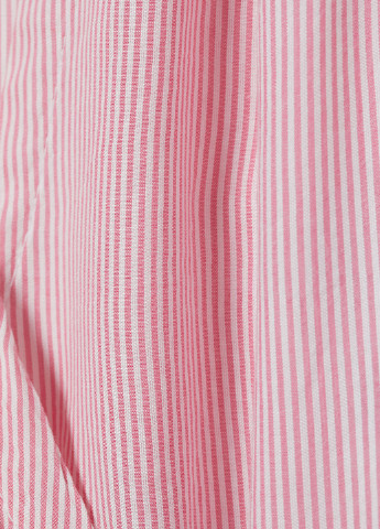 Розовая летняя блуза на запах H&M