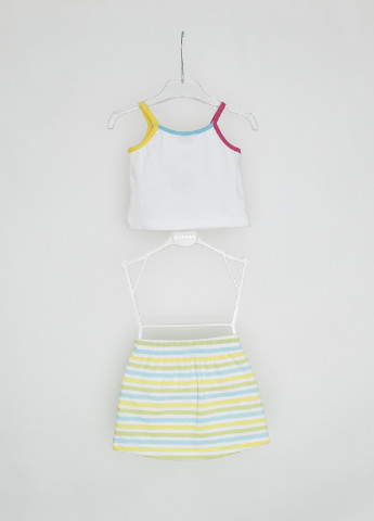 Комбинированный летний комплект (майка, юбка) Marasil