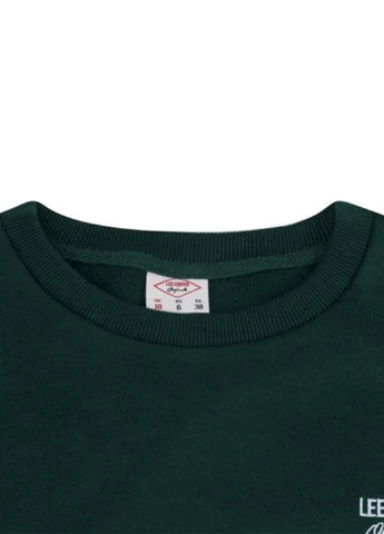 Темно-зеленый свитшот Lee Cooper полоска (163087994)