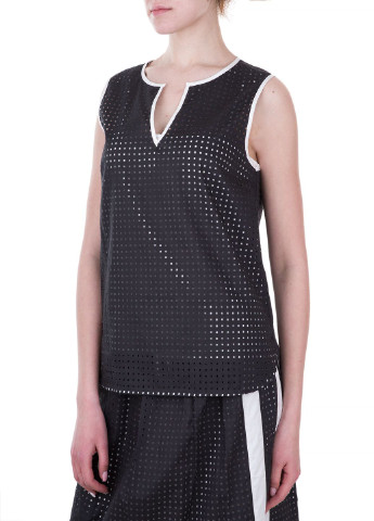 Чёрная блуза Trussardi Jeans