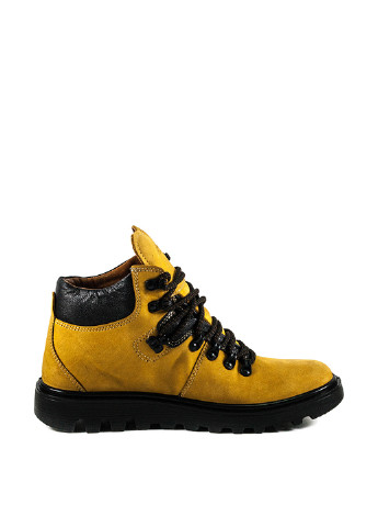 Желтые осенние ботинки Mida
