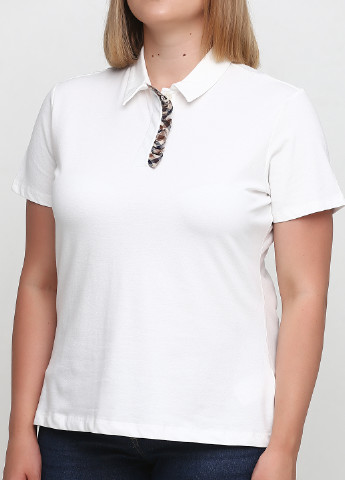Молочная женская футболка-футболка Aguascutum однотонная