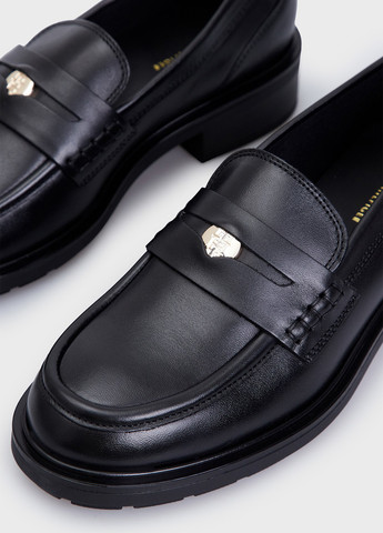 Tommy Hilfiger Туфли лоферы черный з натуральная кожа, сша — демисезон (315647444)