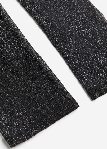 Черные демисезонные леггинсы H&M