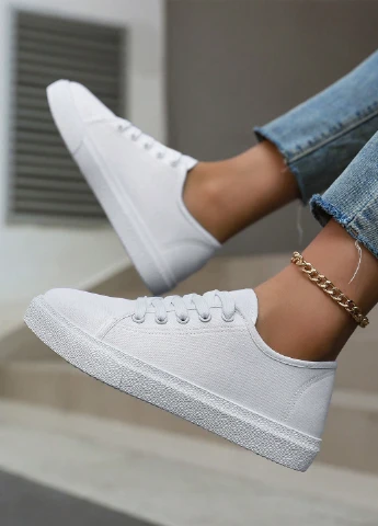Белые кеды SHEIN