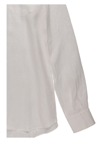 Белая классическая, кэжуал рубашка однотонная Nazarenogabrielli