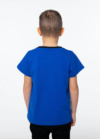 Синяя летняя футболка Vidoli
