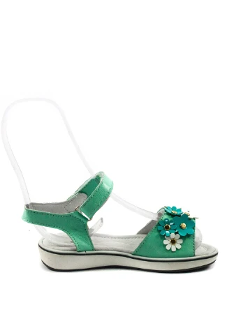 Салатовые босоножки Foletti Kids