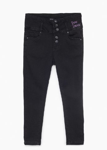 Черные демисезонные джинсы S&D