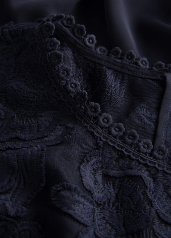 Темно-синя кежуал сукня кльош Orsay однотонна