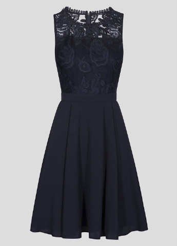 Темно-синя кежуал сукня кльош Orsay однотонна