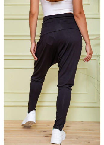 Черные кэжуал демисезонные зауженные брюки Ager